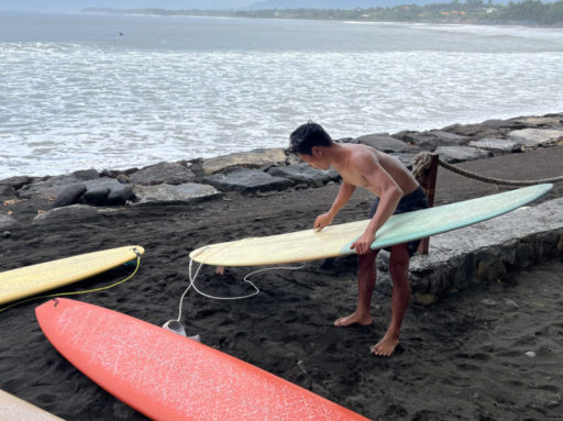 private surf lessons in surf camp