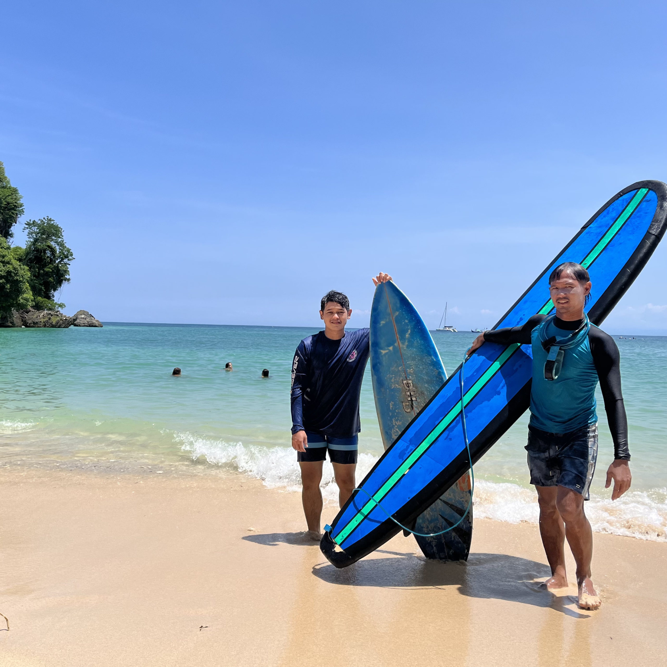 Surf lessons, surf trip in west bali