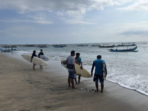 more advanced surfers